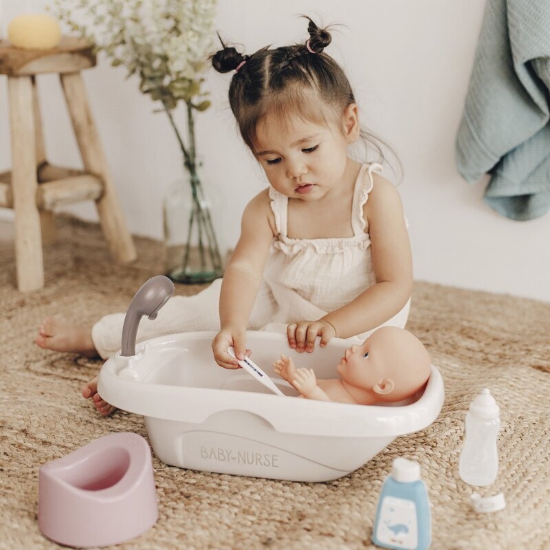 Smoby vannitoa komplekt nukkudele цена и информация | Tüdrukute mänguasjad | kaup24.ee