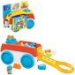 Komplekt Vagun rataste ja ehitusalusega Mega Bloks® hind ja info | Poiste mänguasjad | kaup24.ee