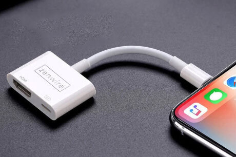 ADAPTER AV Lightning HDMI Full HD iPhone iPadi adapter hind ja info | USB jagajad, adapterid | kaup24.ee