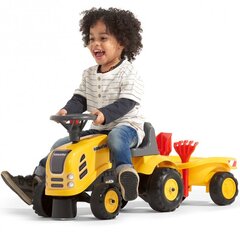 Falk Baby Komatsu traktor, kollane цена и информация | Игрушки для малышей | kaup24.ee