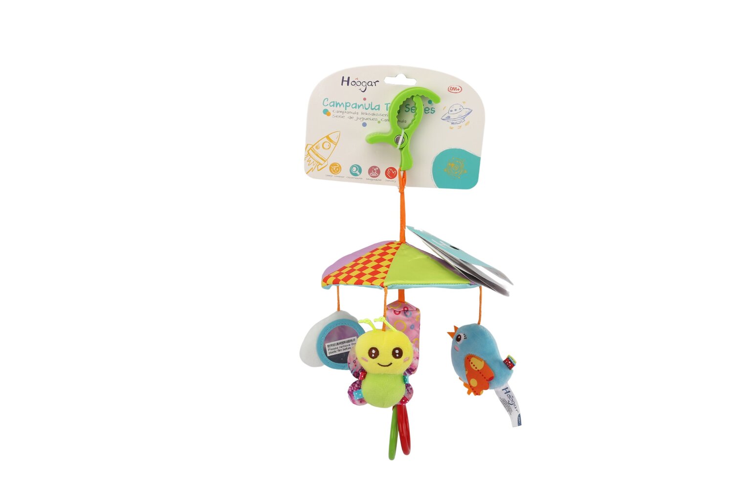 Mänguasi klambriga, roheline hind ja info | Imikute mänguasjad | kaup24.ee