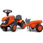 Falk Baby Kubota traktor, oranž hind ja info | Imikute mänguasjad | kaup24.ee