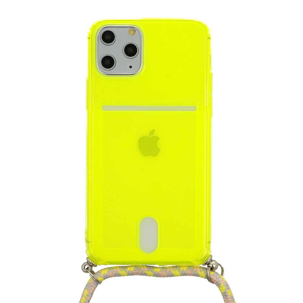 Telefoniümbris Strap Fluo - Iphone 11, roheline hind ja info | Telefoni kaaned, ümbrised | kaup24.ee