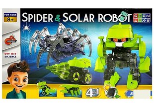 Päikeseroboti ja ämbliku teaduskomplekt hind ja info | Arendavad mänguasjad | kaup24.ee