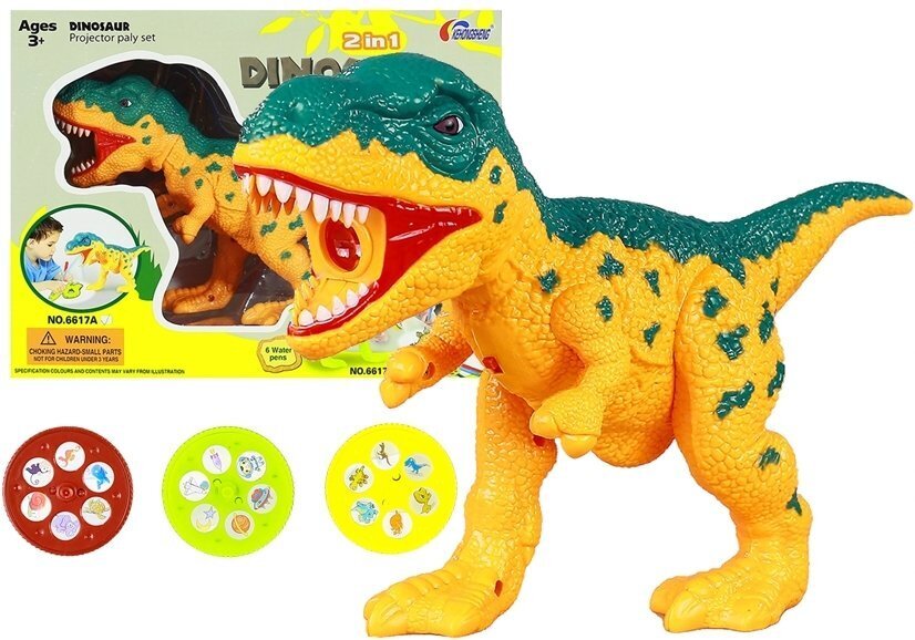 Tyrannosaurus projektor koos markeritega hind ja info | Arendavad mänguasjad | kaup24.ee