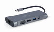 Gembird A-CM-COMBO7-01 цена и информация | USB jagajad, adapterid | kaup24.ee