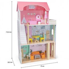 Большой деревянный кукольный домик VIGA цена и информация | Игрушки для девочек | kaup24.ee