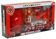 Tuletõrjuja komplekt auto, kiivri ja tulekustutiga, punane hind ja info | Poiste mänguasjad | kaup24.ee