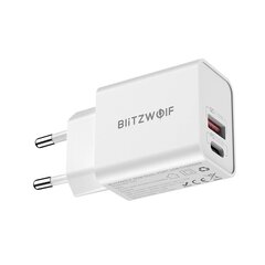 Wall Charger Blitzwolf BW-S20, USB, USB-C, 20W hind ja info | Mobiiltelefonide laadijad | kaup24.ee