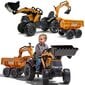Falk Case IH traktor koos haagise ja koppaga цена и информация | Poiste mänguasjad | kaup24.ee
