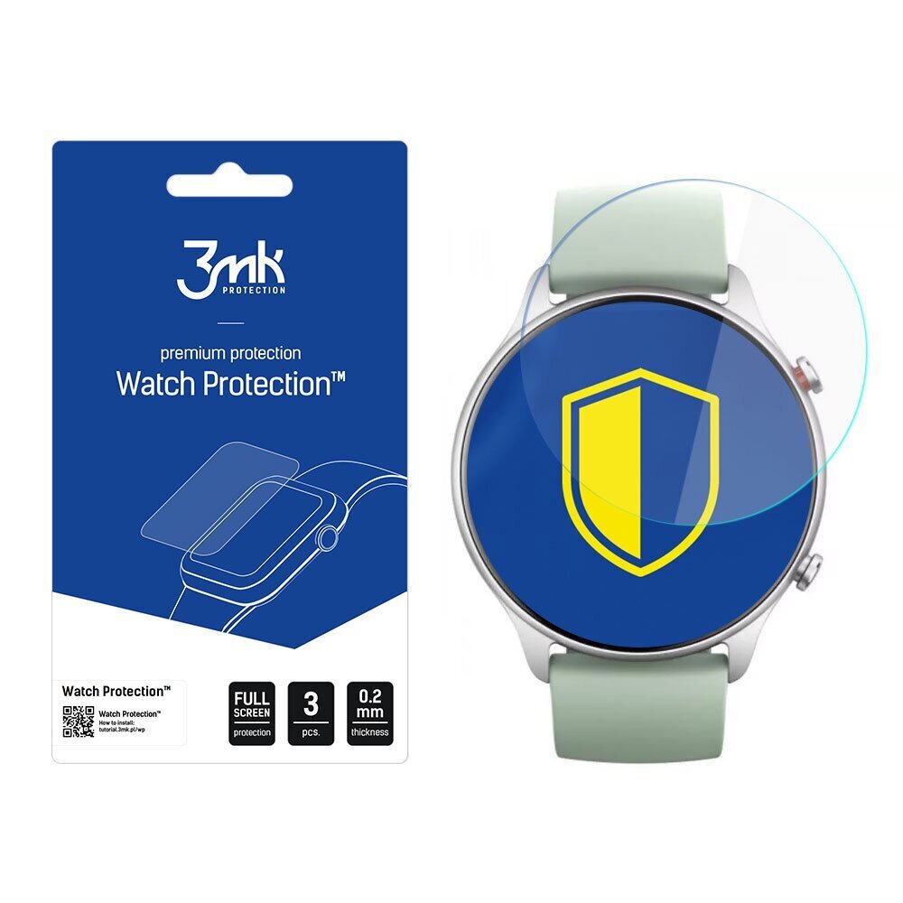 Xiaomi Amazfit GTR 2e - 3mk Watch Protection™ v. ARC цена и информация | Nutikellade ja nutivõrude tarvikud | kaup24.ee