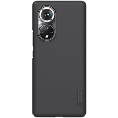 Nillkin Super Frosted Shield karastatud korpuse kate + alus Honor 50 Pro must hind ja info | Telefoni kaaned, ümbrised | kaup24.ee