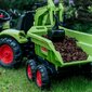 Pedaltraktor koos haagisega - CLAAS AVEC, roheline цена и информация | Poiste mänguasjad | kaup24.ee