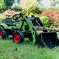 Pedaltraktor koos haagisega - CLAAS AVEC, roheline hind ja info | Poiste mänguasjad | kaup24.ee