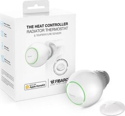 Fibaro The Heat Controller Starter Pack ZW5 EU thermostat Z-Wave White цена и информация | Безопасность дома | kaup24.ee