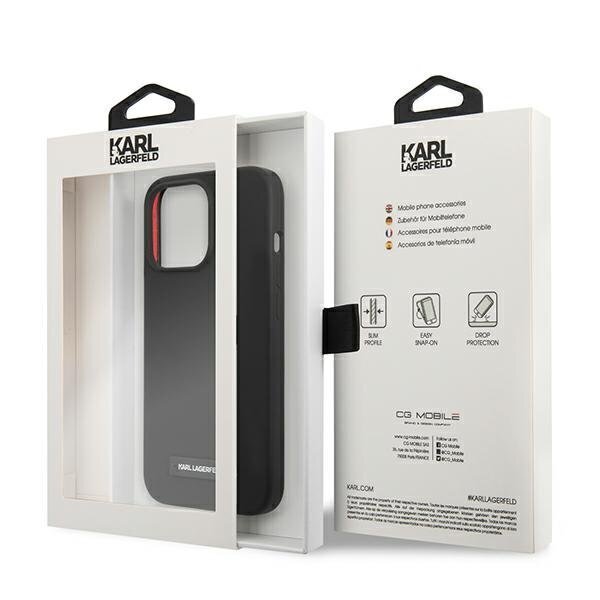Karl Lagerfeld KLHCP13XSLMP1K iPhone 13 Pro Max hind ja info | Telefoni kaaned, ümbrised | kaup24.ee