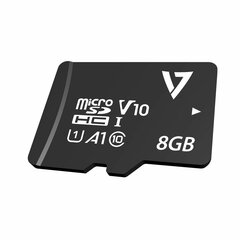 Micro SD kaart V7 CL10MAX 8 GB Must hind ja info | Mobiiltelefonide mälukaardid | kaup24.ee