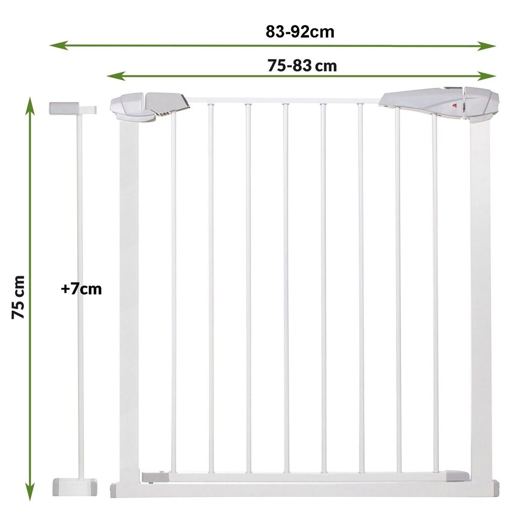 Värav SG0001C 83-92 CM Springos hind ja info | Laste ohutustarvikud | kaup24.ee