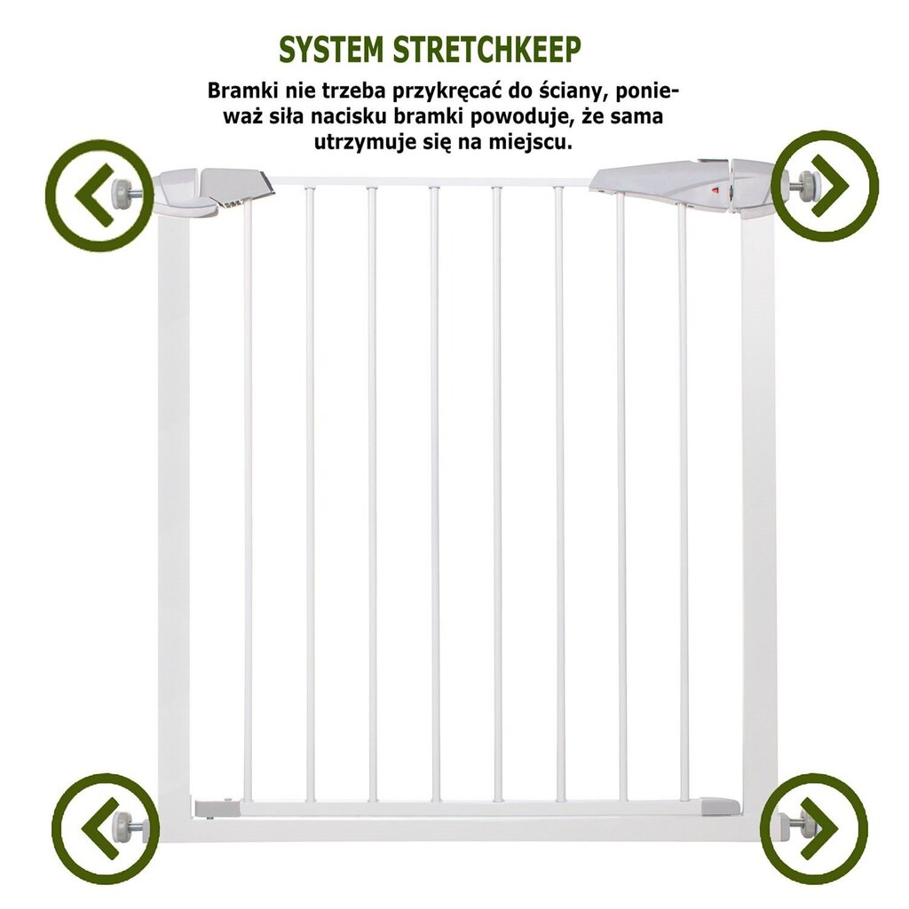 Värav SG0001C 83-92 CM Springos hind ja info | Laste ohutustarvikud | kaup24.ee