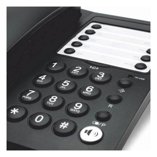 Haeger HG-1020, must hind ja info | Lauatelefonid | kaup24.ee