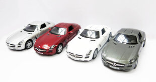 Автомобиль Kinsmart Mercedes-Benz SLS AMG, 1:38 цена и информация | Развивающий мелкую моторику - кинетический песок KeyCraft NV215 (80 г) детям от 3+ лет, бежевый | kaup24.ee