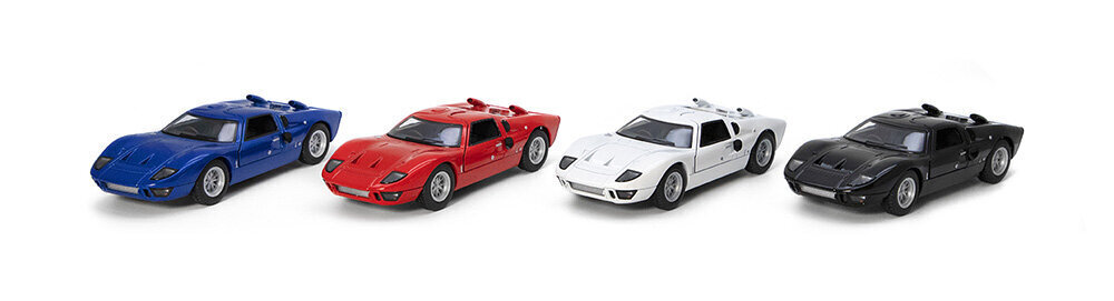 Kinsmar Auto 1966 FORD GT40 MKII, 1:38 hind ja info | Poiste mänguasjad | kaup24.ee