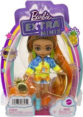 Nukk Barbie Extra mini pikkade pruunide juustega цена и информация | Игрушки для девочек | kaup24.ee