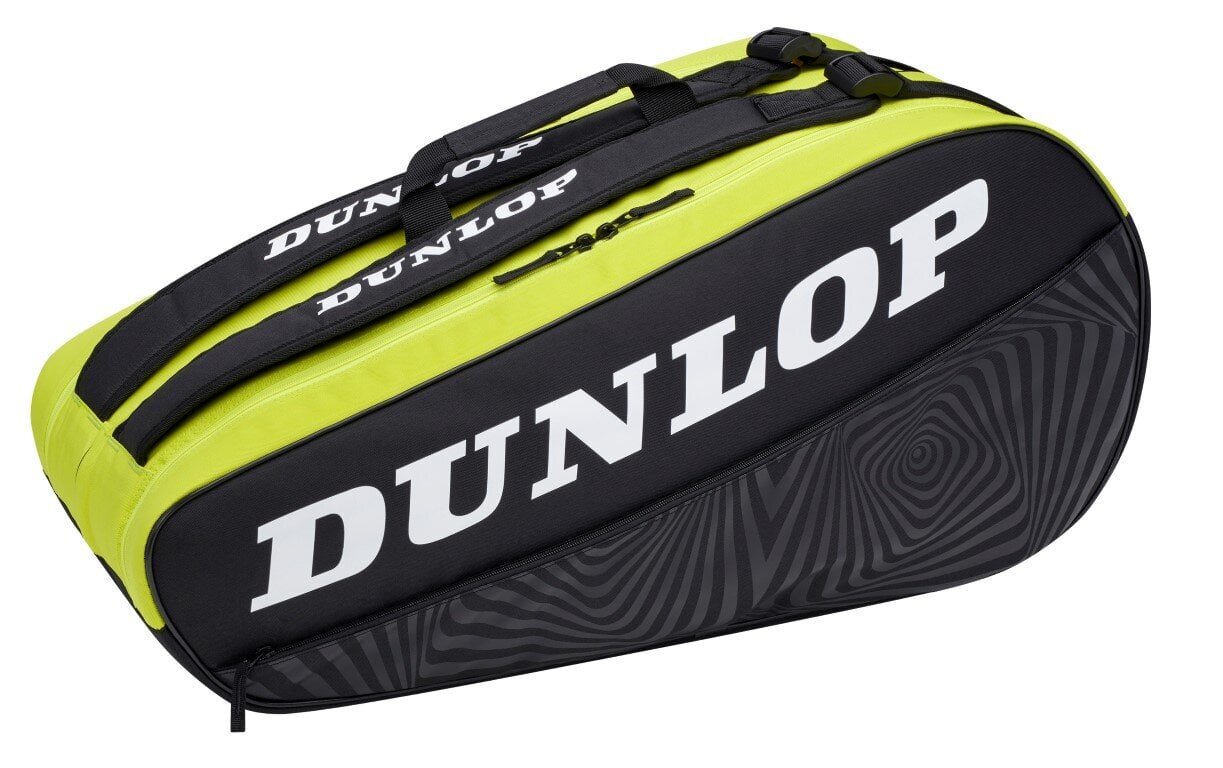 Kott Dunlop SX CLUB 10-le reketile black/yellow цена и информация | Välitennise tooted | kaup24.ee