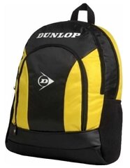 Seljakott Dunlop SX CLUB BACKPACK black/yellow hind ja info | Välitennise tooted | kaup24.ee