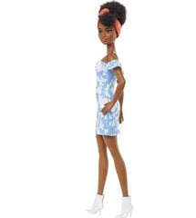 Moekas Barbie-nukk sinises kleidis, 1 tk hind ja info | Tüdrukute mänguasjad | kaup24.ee