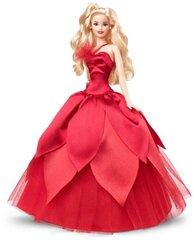 Коллекционная кукла Барби Холидей в красном платье 2022 цена и информация | Игрушки для девочек | kaup24.ee