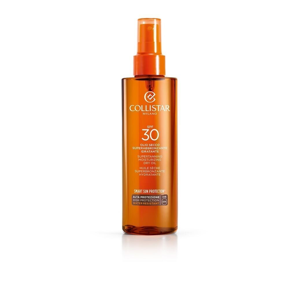 Päevitust soodustav kuivõli Collistar Sun SPF 30, 200 ml цена и информация | Päikesekreemid | kaup24.ee