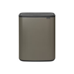 Prügikast, Bo Touch Bin 60L Platinum цена и информация | Мусорные баки | kaup24.ee