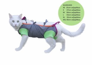 Послеоперационный трикотажный костюм для кота цена и информация | Одежда для собак | kaup24.ee
