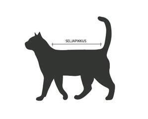 Operatsioonijärgne trikotaazist vest kassile, pika varrukaga hind ja info | Riided koertele | kaup24.ee
