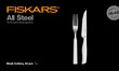 Fiskars All Steel Söögiriistade komplekt Steak 24-osa hind ja info | Söögiriistad | kaup24.ee