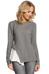 Женская блуза Moe M333, серая цена и информация | Женские блузки, рубашки | kaup24.ee