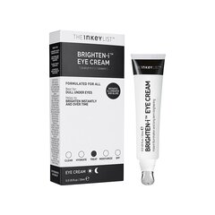 silmakreem The Inkey List Brighten-i Eye Cream 15ml hind ja info | Silmakreemid, seerumid | kaup24.ee