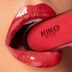 Смягчающий блеск для губ Kiko Hydra 3D Hydra Lipgloss, 12 Pearly Amaryllis Red, 6.5мл цена и информация | Помады, бальзамы, блеск для губ | kaup24.ee