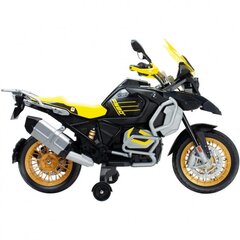 Elektriline mootorratas BMW R1250, kollane hind ja info | Laste elektriautod | kaup24.ee