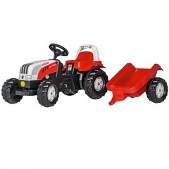 Rolly Toys Steyr трактор с прицепом, красный цена и информация | Развивающий мелкую моторику - кинетический песок KeyCraft NV215 (80 г) детям от 3+ лет, бежевый | kaup24.ee