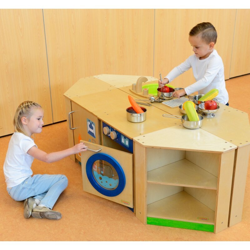Laste kööginurgakapp - Masterkidz, roheline hind ja info | Tüdrukute mänguasjad | kaup24.ee