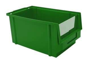 Tööriistakast, suurus 2, roheline цена и информация | Ящики для инструментов, держатели | kaup24.ee