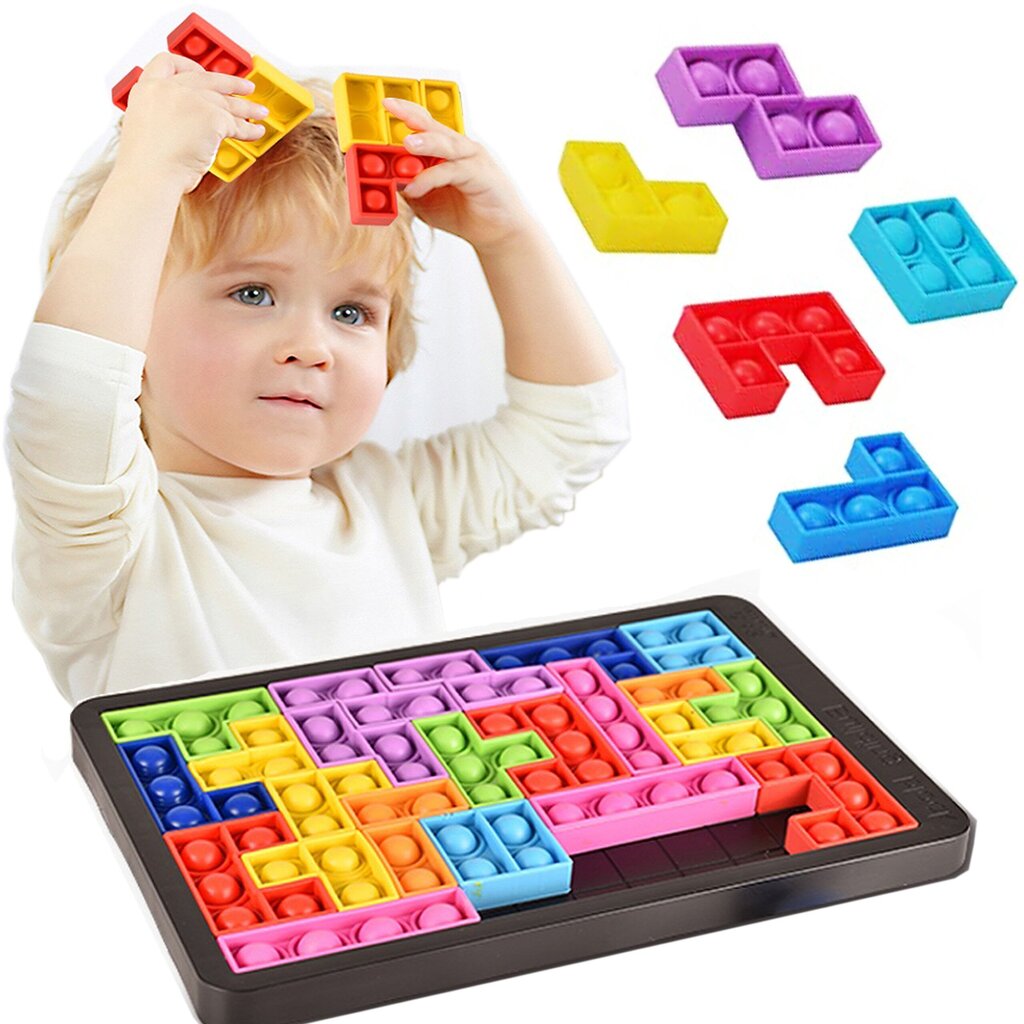 POP IT mänguasi - Tetris, puzzle hind ja info | Lauamängud ja mõistatused | kaup24.ee