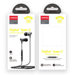 Joyroom EarBuds USB Type C JR-EC04 Silver hind ja info | Kõrvaklapid | kaup24.ee