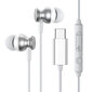 Joyroom EarBuds USB Type C JR-EC04 Silver hind ja info | Kõrvaklapid | kaup24.ee