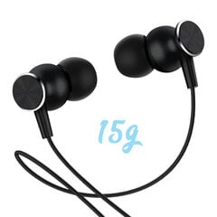 USB-наушники Joyroom EarBuds Type C JR-EC04, черные цена и информация | Наушники | kaup24.ee