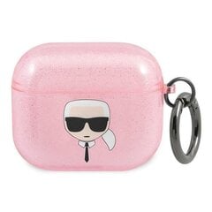 Karl Lagerfeld KLA3UKHGP AirPods 3 Pink цена и информация | Аксессуары для наушников | kaup24.ee
