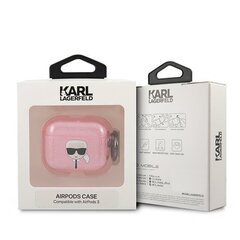 Karl Lagerfeld KLA3UKHGP AirPods 3 Pink hind ja info | Karl Lagerfeld Arvutid ja IT- tehnika | kaup24.ee