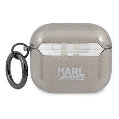 Karl Lagerfeld KLA3UKHGK AirPods 3 Grey цена и информация | Аксессуары для наушников | kaup24.ee